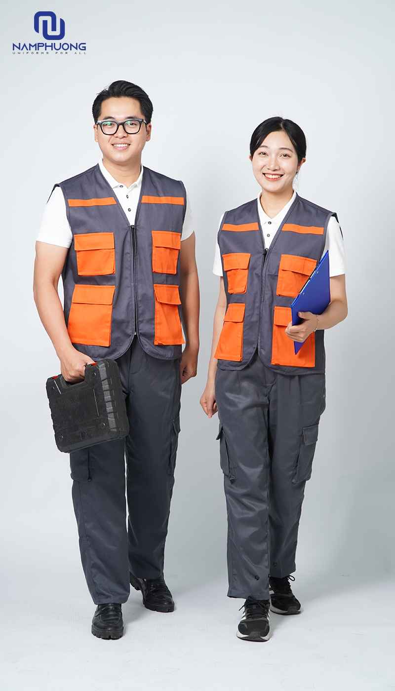 Đồng phục bảo hộ từ vải chống cháy bảo vệ Kỹ sư - Kỹ thuật khỏi nguy cơ bị cháy do tiếp xúc với ngọn lửa, tia lửa hoặc nhiệt độ cao