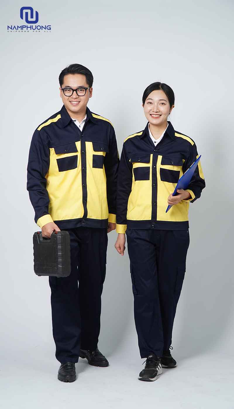 Áo jacket hoặc áo khoác là kiểu dáng đồng phục bảo hộ Kỹ sư - Kỹ thuật thông dụng nhất