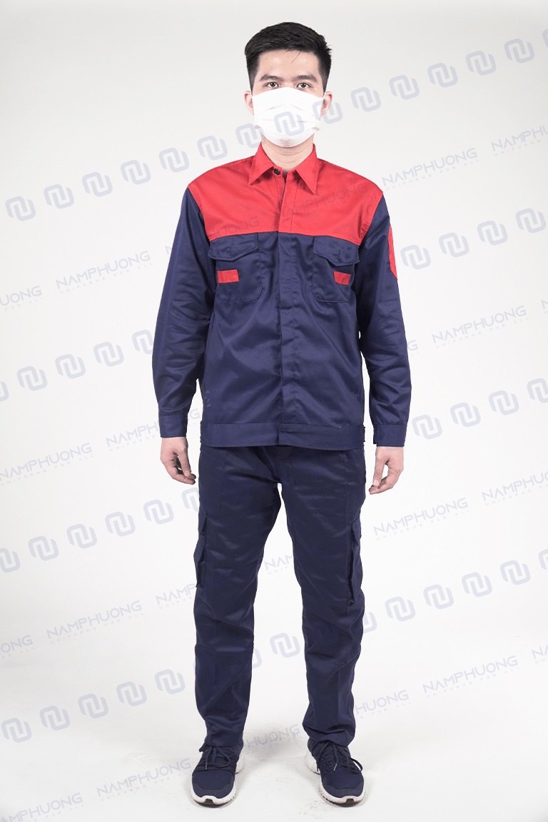 Mẫu đồng phục bảo hộ công nhân 2