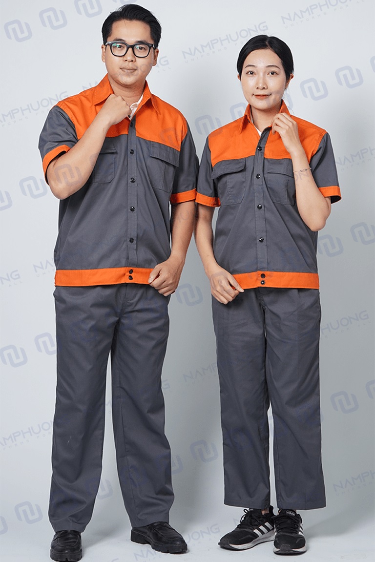 Mẫu đồng phục bảo hộ lao động thiết kế mới mẻ